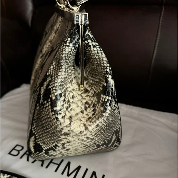 Brahmin Caviar Felix Satchel - Picture 5 of 12